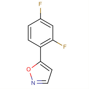 5-(2,4-二氟苯基)异噁唑结构式_138716-46-8结构式