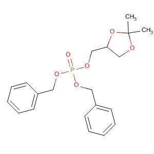 2,2-二甲基-1,3-二氧戊环-4-甲醇二苄基膦结构式_13879-76-0结构式