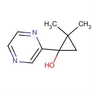 2,2-二甲基-1-(吡嗪-2-基)环丙醇结构式_138836-03-0结构式