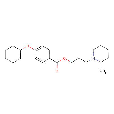 环美卡因结构式_139-62-8结构式
