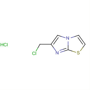 6-(氯甲基)咪唑并[2,1-b]噻唑盐酸盐结构式_139029-61-1结构式