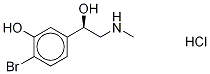 (R)-4-溴苯肾上腺素盐酸盐结构式_1391068-15-7结构式