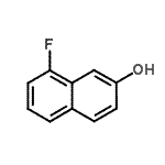8-氟-2-萘酚结构式_13916-98-8结构式