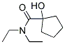 (8ci)-N,N-二乙基-1-羟基-环戊烷羧酰胺结构式_13922-29-7结构式