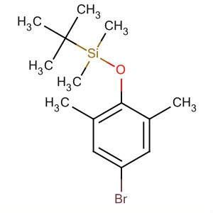 (4-溴-2,6-二甲基苯氧基)(叔丁基)二甲基硅烷结构式_139229-99-5结构式