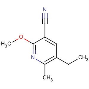 5-乙基-2-甲氧基-6-甲基-3-吡啶甲腈结构式_139393-90-1结构式