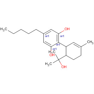 表大麻二醇水合物结构式_139561-95-8结构式