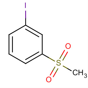 1-碘-3-(甲基磺酰基)苯结构式_139769-20-3结构式