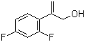 2-(2,4-二氟苯基)-2-丙烯-1-醇结构式_141113-36-2结构式