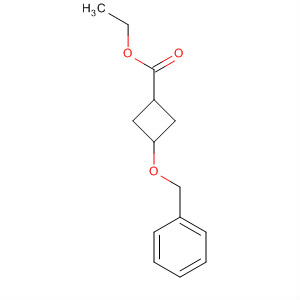反式-乙基 3-(苄氧基)环丁烷羧酸结构式_141352-63-8结构式