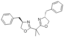 (+)-2,2-异亚丙基双[(4R)-4-苄基-2-噁唑啉]结构式_141362-77-8结构式