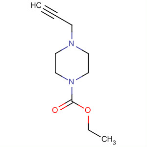 N-(2-丙炔)-哌嗪-N-羧酸乙酯结构式_141403-43-2结构式