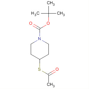 1-叔丁基氧基羰基-4-(乙酰基磺酰基)哌啶结构式_141699-66-3结构式