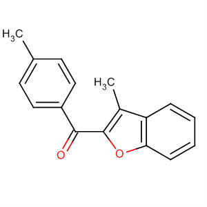(3-甲基-2-苯并呋喃)(4-甲基苯基)甲酮结构式_14178-71-3结构式