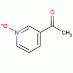 1-(1-氧化吡啶-3-基)乙酮结构式_14188-94-4结构式