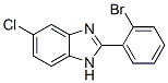 2-(2-Bromo-phenyl)-5-chloro-1h-benzoimidazole Structure