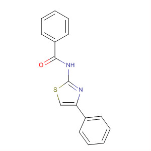 N-(4-苯基噻唑-2-基)苯甲酰胺结构式_14269-45-5结构式