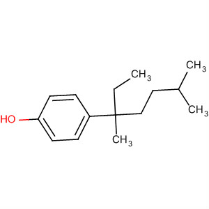 4-(3’,6’-二甲基-3’-庚基)苯酚结构式_142731-63-3结构式