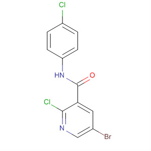 5-溴-2-氯-N-(4-氯苯基)烟酰胺结构式_143094-45-5结构式