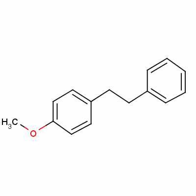 1-甲氧基-4-(2-苯基乙基)-苯结构式_14310-21-5结构式