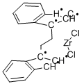 Rac-1,2-亚乙基双(2-甲基-1-茚基)锆(Ⅳ)二氯化物结构式_143278-87-9结构式