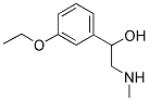 1-(3-乙氧基苯基)-2-甲基氨基乙醇结构式_143337-62-6结构式