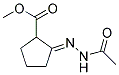 (e)-(9ci)-2-(乙酰基亚肼基)-环戊烷羧酸甲酯结构式_143391-47-3结构式