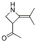 (9ci)-1-[2-(1-甲基亚乙基)-3-氮杂啶]-乙酮结构式_143740-02-7结构式