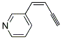 (z)-(9ci)-3-(1-丁烯-3-炔)-吡啶结构式_143799-42-2结构式