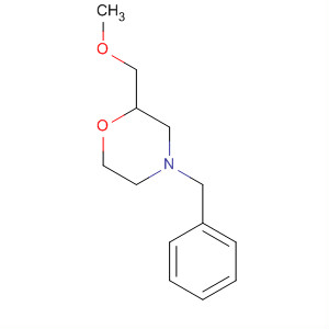 4-苄基-2-(甲氧基甲基)吗啉结构式_143804-53-9结构式