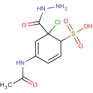 N-[3-氯-4-(肼基磺酰基)苯基]乙酰胺结构式_14399-49-6结构式