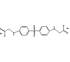 阿地砜结构式_144-75-2结构式