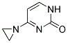 (9ci)-4-(1-氮丙啶)-2(1H)-嘧啶酮结构式_144049-46-7结构式