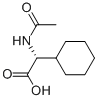 (R)-乙酰基氨基-环己基-乙酸结构式_14429-43-7结构式