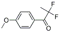 (9ci)-2,2-二氟-1-(4-甲氧基苯基)-1-丙酮结构式_144464-70-0结构式