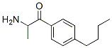 1-Propanone, 2-amino-1-(4-butylphenyl)- Structure