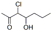 3-氯-4-羟基-2-庚酮结构式_144969-19-7结构式 3-氯-4-羟基-2-庚酮结构式_144969-19-7结构式