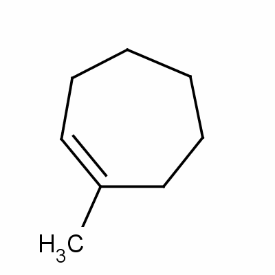 1-甲基-1-环庚烯结构式_1453-25-4结构式