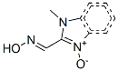 (9ci)-1-甲基-1H-苯并咪唑-2-羧醛肟,3-氧化物结构式_14537-56-5结构式