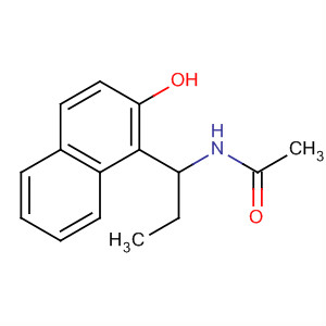 N-(1-(2-羟基-萘-1-基)-丙基)-乙酰胺结构式_14557-76-7结构式