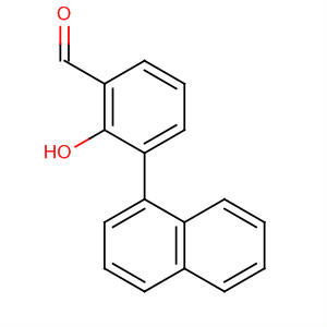 2-羟基-3-(1-萘)苯甲醛结构式_14562-14-2结构式