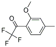 (9ci)-2,2,2-三氟-1-(2-甲氧基-4-甲基苯基)-乙酮结构式_145965-05-5结构式