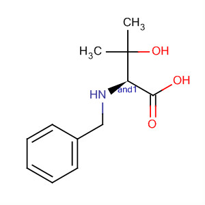 2-(苄基氨基)-3-羟基-3-甲基丁酸结构式_14598-96-0结构式