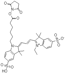 Cy3-SE结构式_146368-16-3结构式