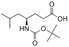 (R)-4-(boc-氨基)-6-甲基庚酸结构式_146453-32-9结构式