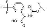 N-boc-2-(3-三氟甲基-苯基)-dl-甘氨酸结构式_146621-92-3结构式