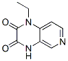(9CI)-1-乙基-1,4-二氢吡啶并[3,4-b]吡嗪-2,3-二酮结构式_146950-64-3结构式