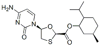 5-(4-氨基-2-氧代-2H-嘧啶-1-基)-[1,3]1,3-氧硫杂环戊-2-甲酸孟酯结构式_147027-10-9结构式