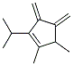 (9ci)-1,5-二甲基-3,4-双(亚甲基)-2-(1-甲基乙基)-环戊烯结构式_147090-71-9结构式