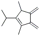 (9ci)-1,3-二甲基-4,5-双(亚甲基)-2-(1-甲基乙基)-环戊烯结构式_147090-73-1结构式